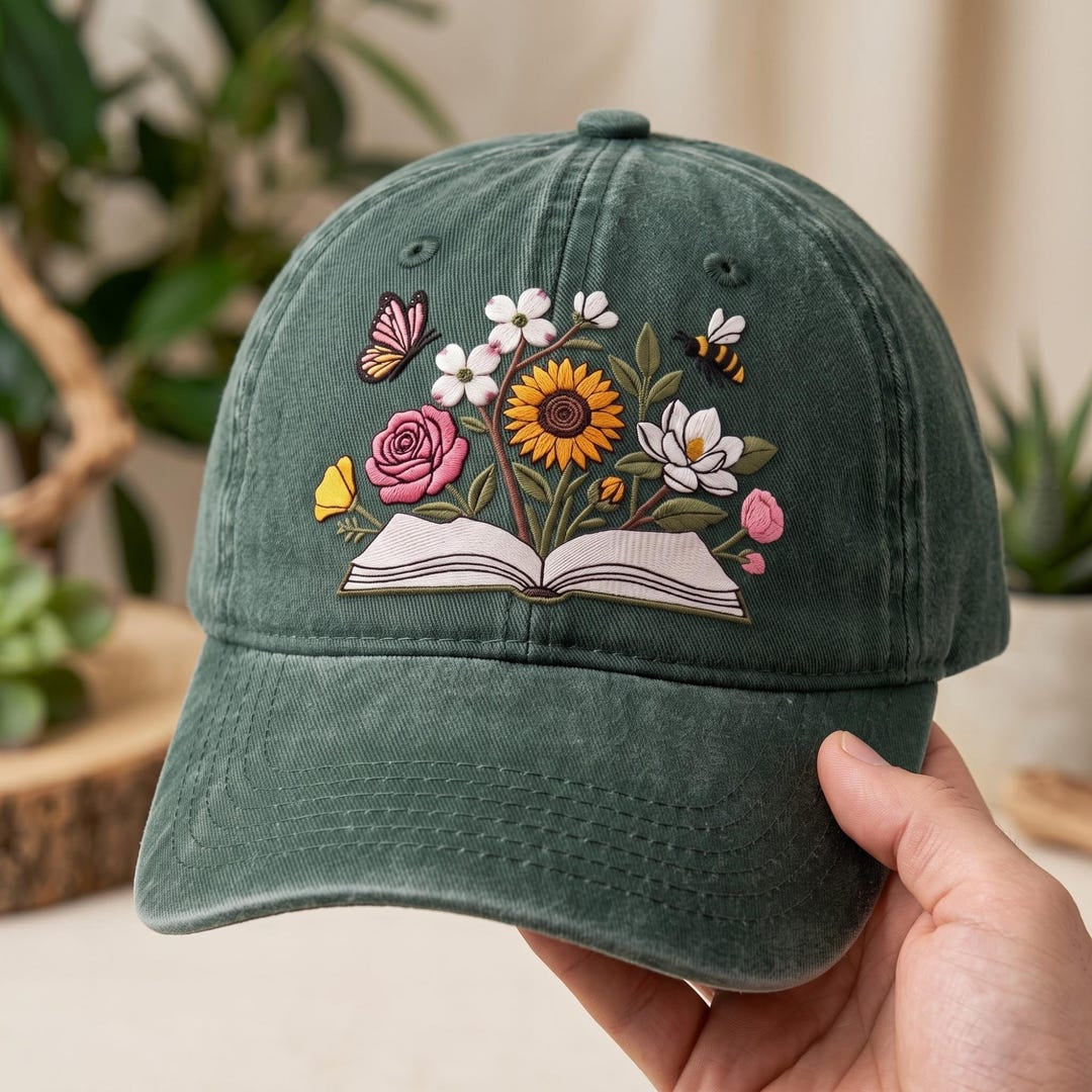 Embroidered Washed Hats