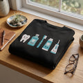 Dental Hygienist Tooth Mouthwash Toothbrush Floss Kawaii embroidered sweatshirt — front view