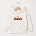 Personalized Halloween Jack O Lantern Four Pumpkins Bats Embroidered Youth Hoodie