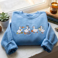 Goose Pe Teacher Coach Soccer Basketball Trophy Clipboard Sports embroidered sweatshirt — front view
