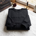 Dibs on the Villain Dark Romance Fantasy Reader embroidered sweatshirt — front view
