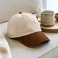Personalized In My Auntie Era Kids Names Heart Side Embroidered Two-Tone Hat
