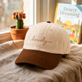 Howdy Script Embroidered Two-Tone Hat