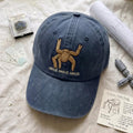 Sci-Fi Alien Robot Creature Amaze Amaze Amaze Embroidered Hat — Washed Hat