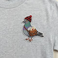 Pigeon Carrier Bird Beanie Hat Messenger Bag Iron On Embroidered Patch — Iron-on patch