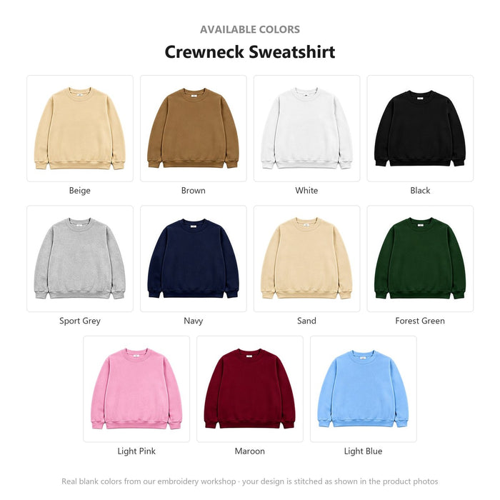 Pumpkin Season Four Pumpkins Vine Sleeves Embroidered Sweatshirt
