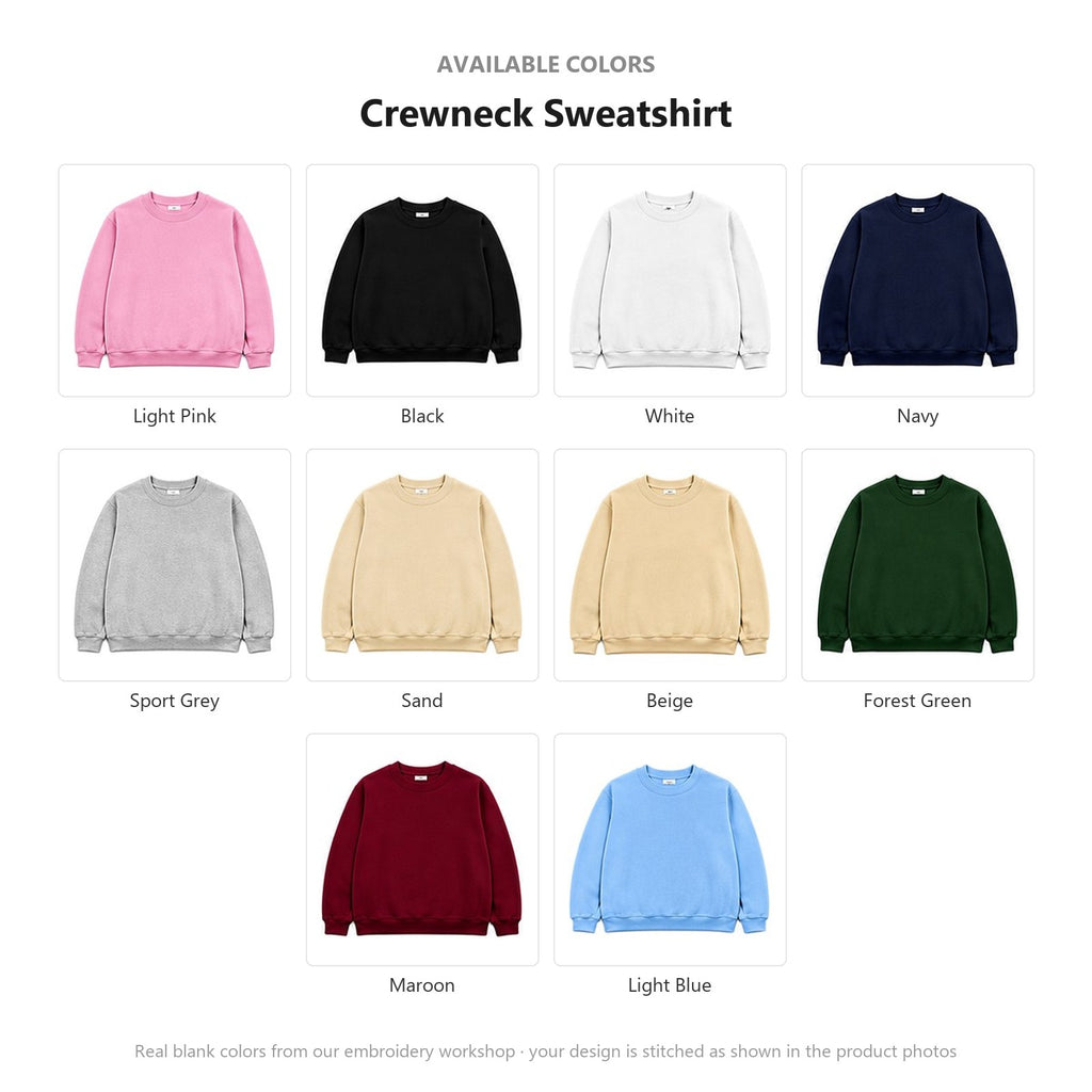 Available colors — real fabric shades of this item